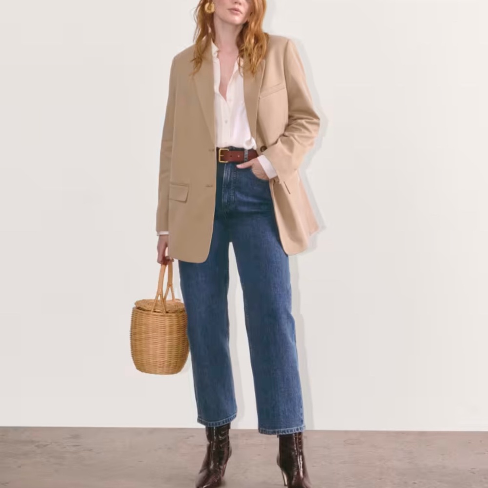Everlane denim— The High Rise Straight Jean